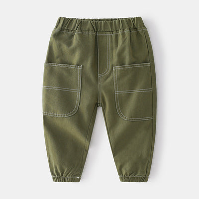 Pantalones para Niños Modernos de Cintura Media - Diseño Elegante y Cómodo - Image 6