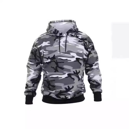 Sudadera Camuflada Casual para Hombre - Image 2
