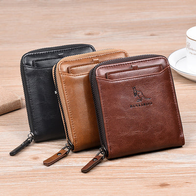 Billetera Compacta Antirrobo para Hombre con Múltiples Funciones - Image 8