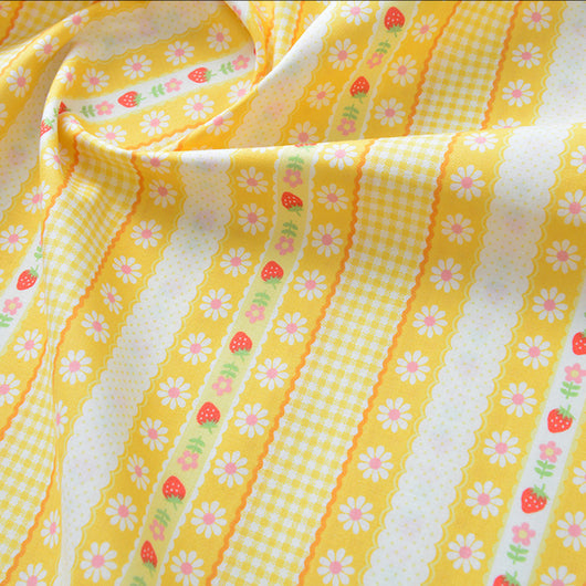 Tela de Algodón Estampada con Diseños Florales y Caricaturas - Image 21