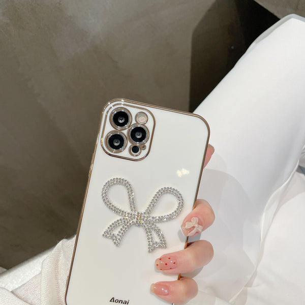 Funda para iPhone con Diseño de Moño Elegante y Trendy