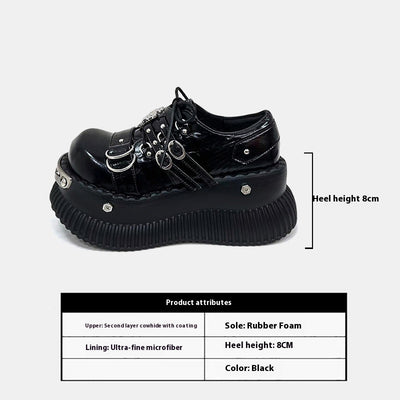 Zapatos Plataforma Mujer Gótico Dark Cool Hot Girl - Image 6