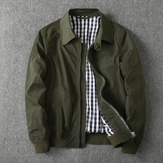 Chaqueta Impermeable y Cortavientos para Hombre Maduro