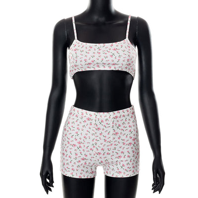 Conjunto de Short y Chaleco Ajustado Estilo Europeo para Mujer - Image 7
