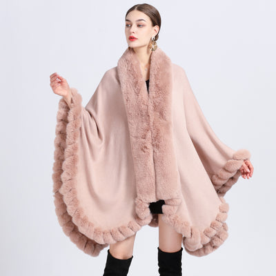 Cardigan Oversized con Cuello de Conejo - Abrigo Tejido Irregular Holgado - Image 3