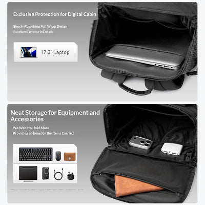 Mochila Deportiva Profesional para Laptop - Diseño Casual para Hombres - Image 3