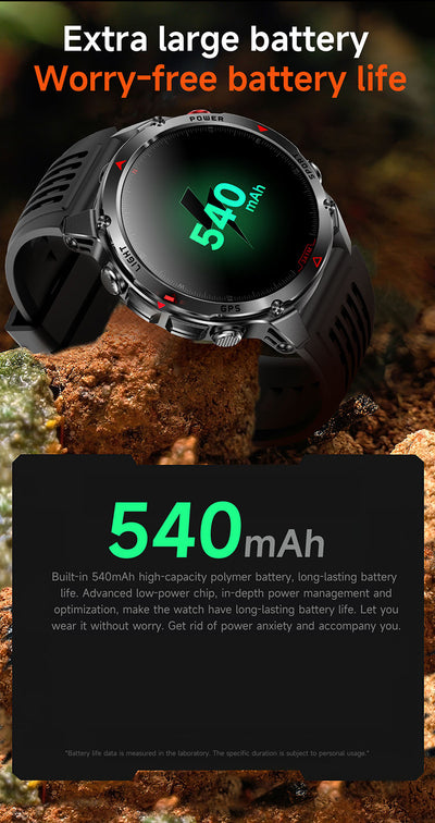 Reloj Deportivo Inteligente con GPS, Brújula y Llamadas Bluetooth - Image 18