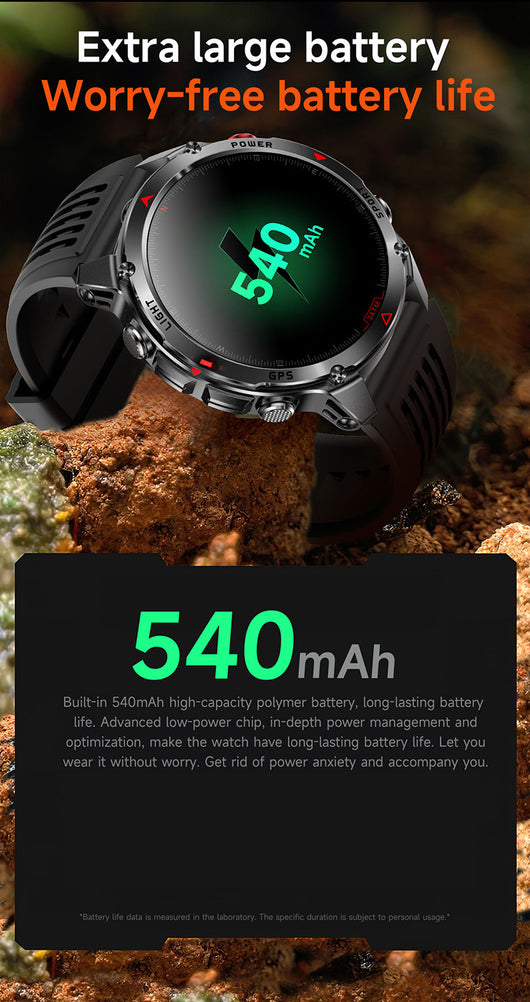 Reloj Deportivo Inteligente con GPS, Brújula y Llamadas Bluetooth - Image 18