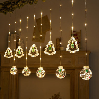 Cadena de Luces Navideñas para Cortinas - Image 16