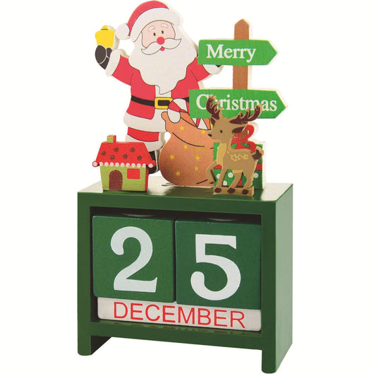 Adornos Navideños de Madera con Calendario - Image 9