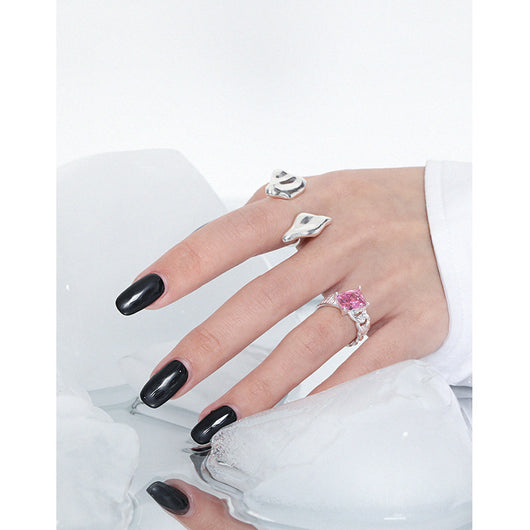 Anillo Temperamental Redstone Exagerado para Mujer - Image 3