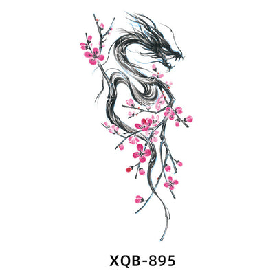 Tatuaje Temporal de Flores Resistente al Agua para Hombre y Mujer - Image 21