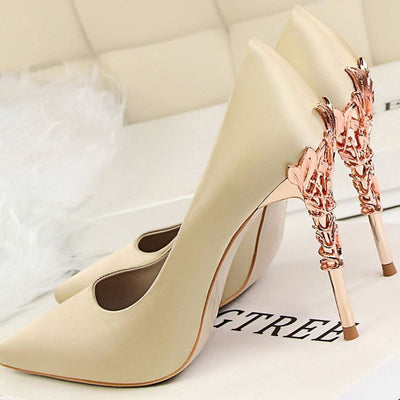 Zapatos de Tacón Stiletto Puntiagudo para Dama de Honor y Novia - Image 27