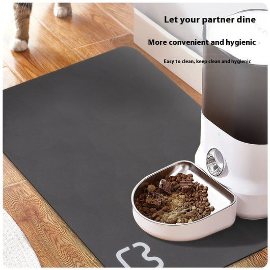 Tapete Absorbente para Comedero de Mascotas - Antideslizante y Lavable - Image 3