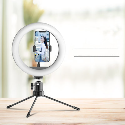 Trípode Soporte para Teléfono y Tablet 10" con Luz LED para Contenido