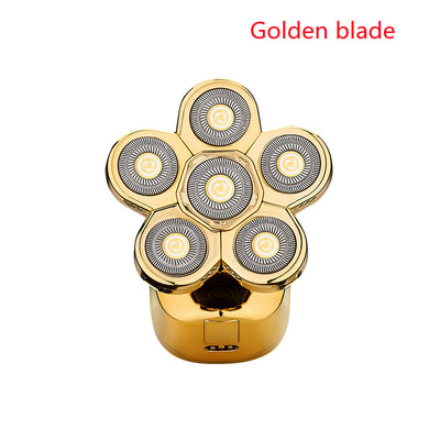Afeitadora Eléctrica 6 en 1 para Hombre con Trimmer de Cejas y 6 Cabezales - Image 15