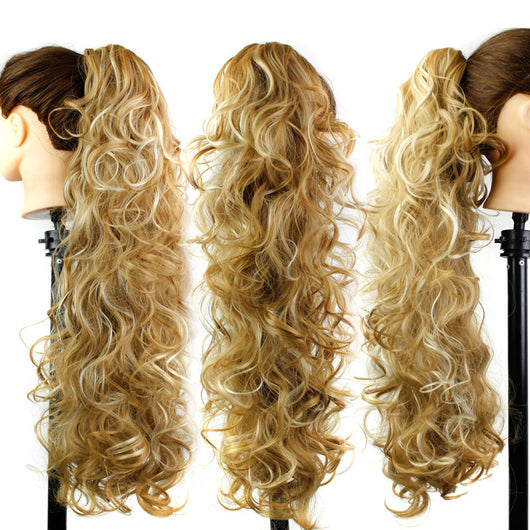 Extensión de Cabello Ondulado con Pinza - Coleta Postiza Fibra Sintética Premium - Image 21