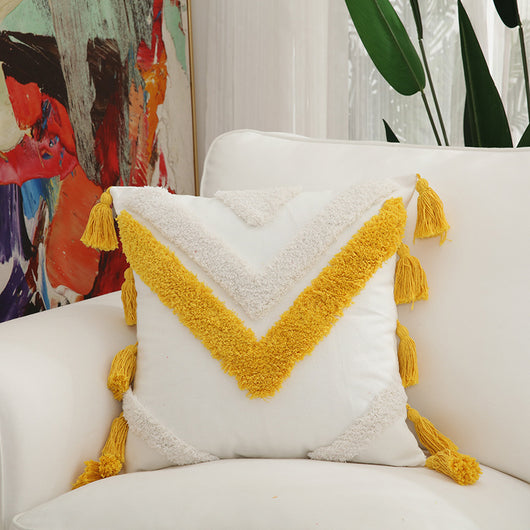 Almohada de Algodón con Bordado Artesanal - Image 6
