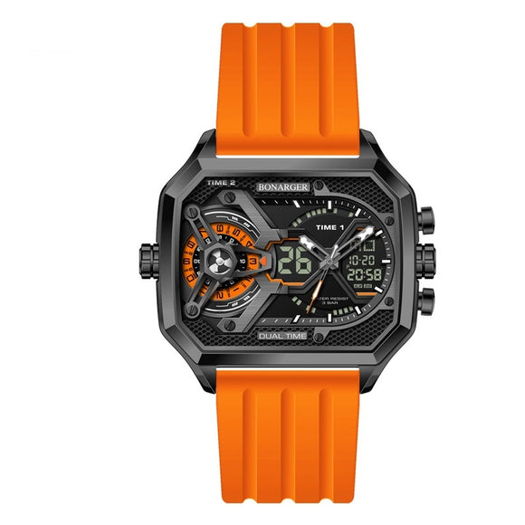 Reloj Deportivo Inteligente Multifuncional con Luz y Resistencia al Agua