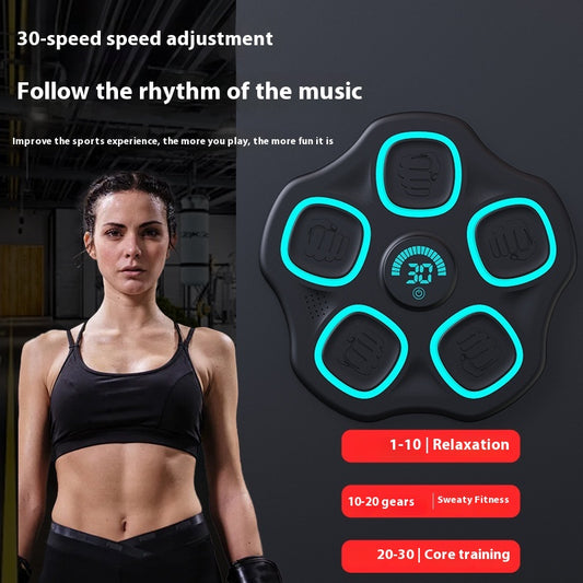 Saco de Boxeo Inteligente con Bluetooth y Música para Fitness
