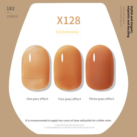 Esmalte UV Nude Transparente Cherry Red White - Image 6