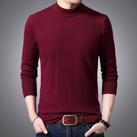 Suéter de Cuello Alto Grueso para Hombre - Image 16