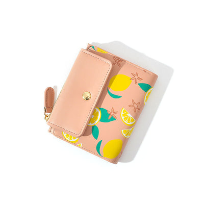 Billetera Compacta de Tres Compartimentos con Monedero para Mujer - Image 13