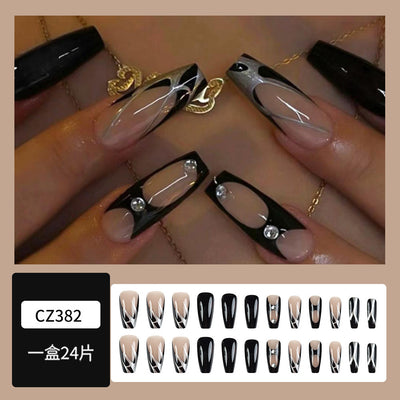 Uñas Postizas de Diamante Resistente - Diseño Europeo Premium - Image 38