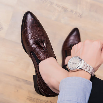 Zapatos de Cuero Puntiagudos para Hombre - Image 7
