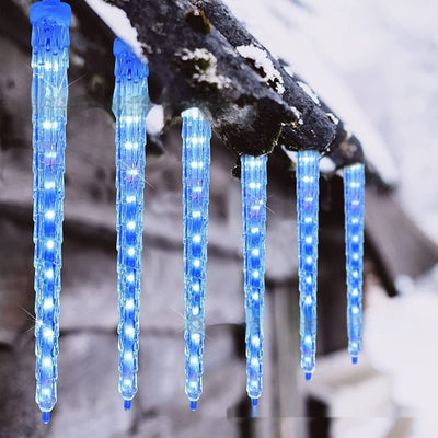 Lámpara Solar Navideña con Luces LED en Forma de Cono de Hielo - Image 20