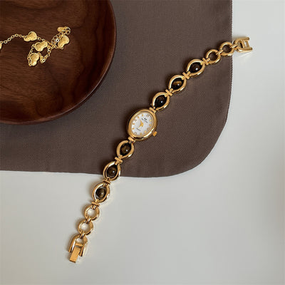 Pulsera de Ámbar con Diseño de Cadena - Lujo Minimalista y Elegancia Sofisticada - Image 7