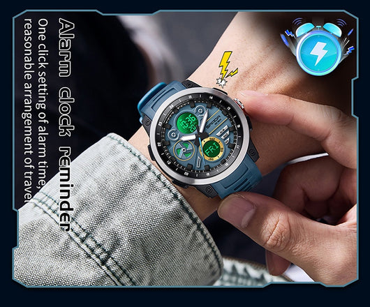 Reloj Deportivo Multifuncional Resistente al Agua con Alarma y Recordatorios - Image 49