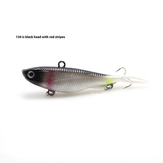 Señuelo de Plomo Plateado VIB 95cm 21G para Pesca Profesional - Image 30