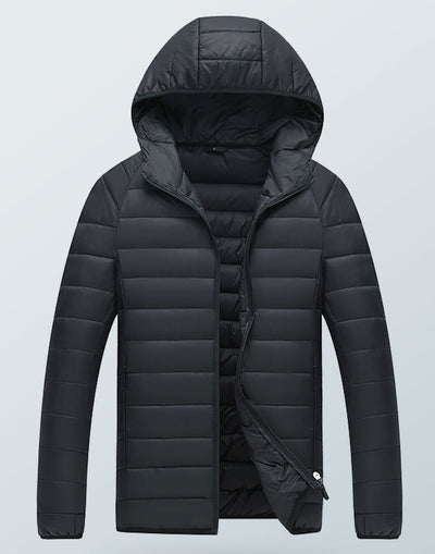 Abrigo Deportivo Ligero con Capucha - Chaqueta Térmica Impermeable para Invierno - Image 33