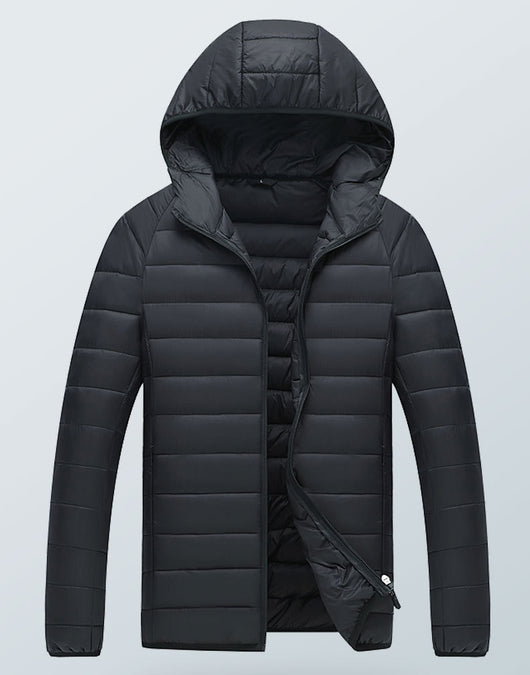 Abrigo Deportivo Ligero con Capucha - Chaqueta Térmica Impermeable para Invierno - Image 33