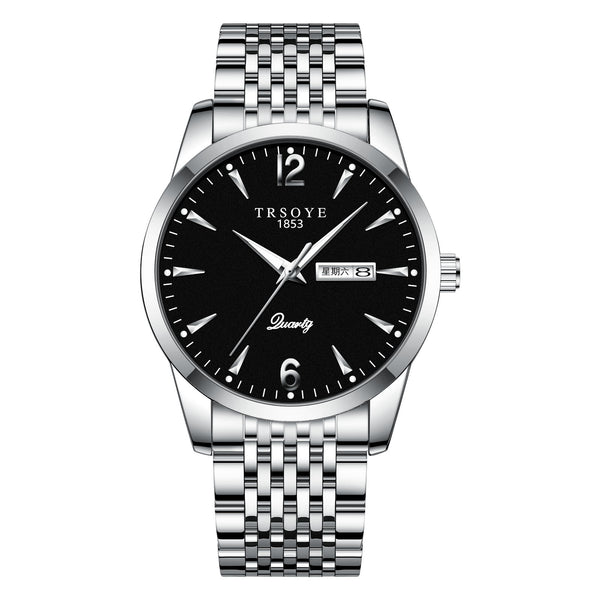 Reloj de Cuarzo Elegante para Hombre - Estilo Empresarial