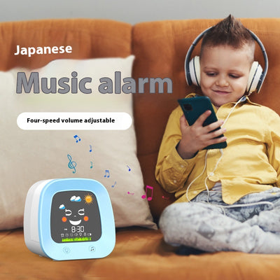 Reloj Despertador Musical Infantil con Luz Nocturna y Función Silencio - Image 4