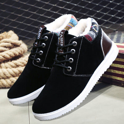 Zapatos Casuales Deportivos para Hombre con Forro Térmico - Estilo Británico Versátil - Image 12