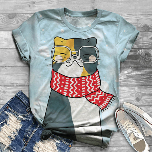 Camiseta Estampado Mascotas para Mujer - Image 2