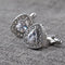 Gemelos para Camisa Hombre Cristal Triangular Diamante Francés