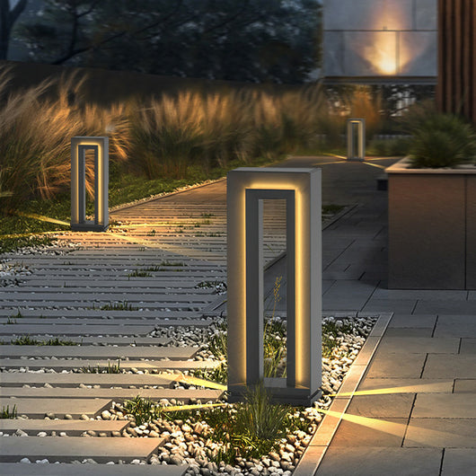 Lámpara Solar Cuadrada para Jardín - Iluminación Exterior Impermeable - Image 4