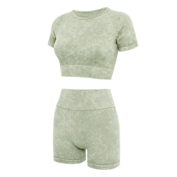 Conjunto Deportivo Yoga Mujer Seamless - Pantalón y Top Fashion - Image 4