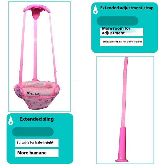 Silla Saltadora Infantil con Soporte Gimnástico para Bebés y Niños Pequeños - Image 9