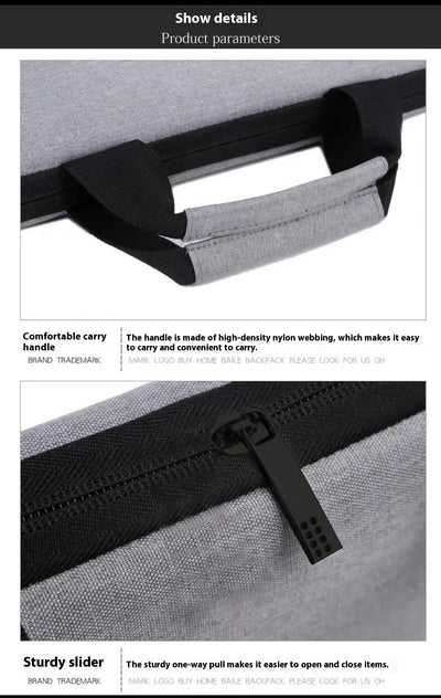 Maletín Profesional para Laptop Ligero con Forro Interior - Image 9