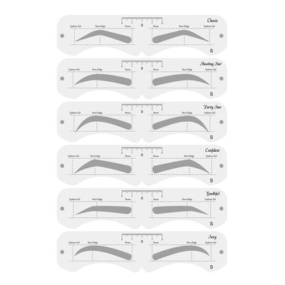 Plantilla Reutilizable para Cejas con Banda Elástica - Kit DIY de Maquillaje - Image 7