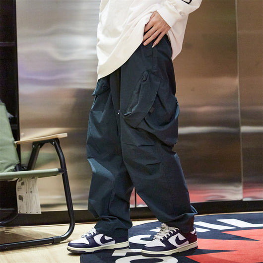 Pantalones Cargo Tácticos con Cinturón y Bolsas Laterales para Hombre - Image 9