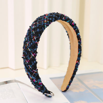 Diadema de Lana a Cuadros Xiaoxiangfeng para Mujer - Image 22