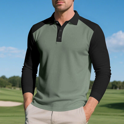 Polo Golf de Manga Larga - Camiseta Base Premium - Image 39