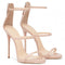 Stiletto con Plataforma Impermeable y Tira Ajustable