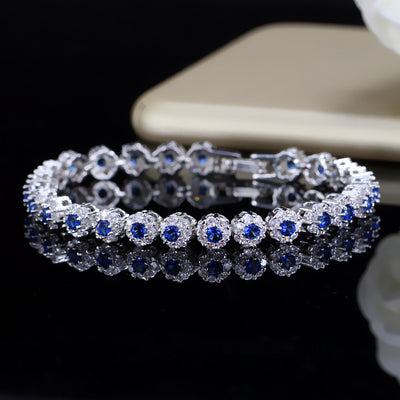 Pulsera de Flores con Circón - Image 8